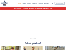 Tablet Screenshot of basketball-mannheim.de